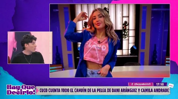 “Los hombres mueren por cualquiera que…”: Supuesto coqueteo de Camila Andrade con Cuco Cerda desató lapidaria reacción de Adriana Barrientos 2 “Los hombres mueren por cualquiera que…”: Adriana Barrientos fulminó a Camila Andrade con brutal frase