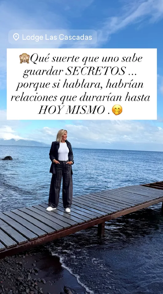 “Si hablara, habría relaciones que…”: Raquel Argandoña lanzó enigmático mensaje tras acusación de Meli Noto