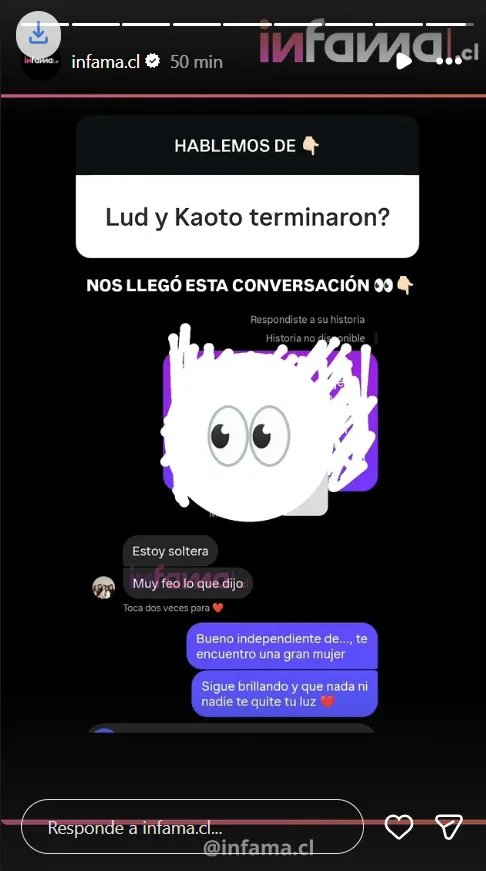 “Estoy soltera”: Ludmila confirma quiebre con Kaoto, reveló los motivos tras su ruptura 2 “Estoy soltera”: Ludmila confirma quiebre con Kaoto, reveló los motivos tras su ruptura