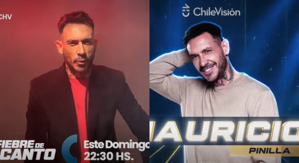 Mauricio Pinilla va por la revancha en Fiebre de Canto tras viral que llegó hasta Miguel Bosé