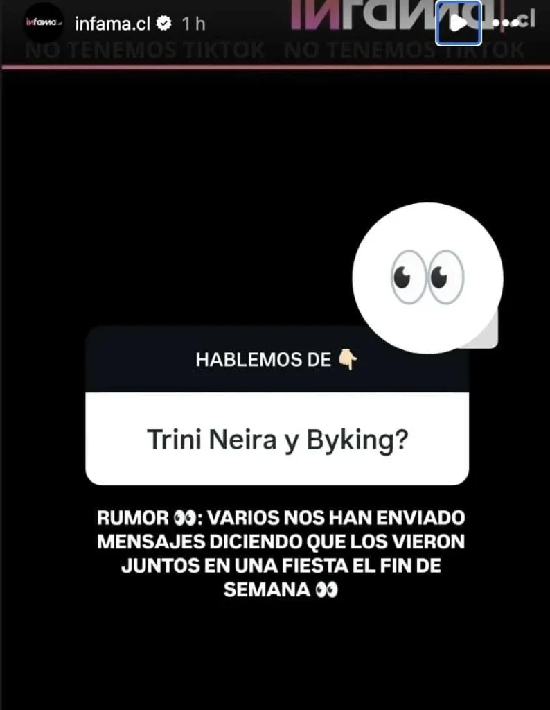 “Los vieron juntos en...”: Filtran supuesto nuevo romance de Trini Neira con conocido streamer tras quiebre con Bimza 2 Borrador automático