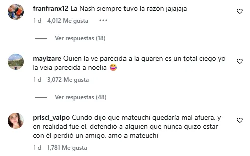 “Ella es una mezcla entre Valentina y Noelia”: Nico Solabarrieta se llenó de comentarios por su nueva conquista 2 “Ella es una mezcla entre Valentina y Noelia”: Nico Solabarrieta se llenó de comentarios por su nueva conquista