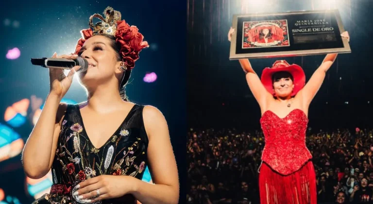 «Espero que esta sea la primera vez de muchas» María José Quintanilla recibió importante reconocimiento  en  Santander Arena: ¡Hizo historia!