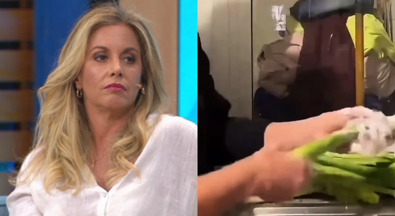 ¡Nadie esperaba que usara eso! Yuyuniz Navas sorprendió con su insólita  y particular técnica para lavar verduras.