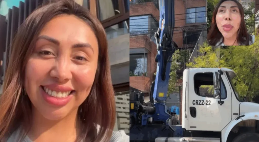 ni por la puerta ni por el ascensor naya facil tuvo que recurrir a insolita maniobra para ingresar millonaria compra La influencer adquirió un gigantesco televisor de 116 pulgadas que debió ingresar por la terraza de su departamento. Pero, tras el impresionante operativo, surgió un inconveniente inesperado y también tuvo que responder a las críticas.