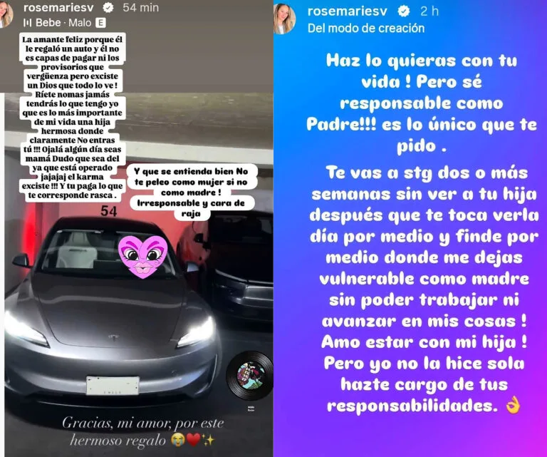“No tiene plata para su hija, pero sí para un Tesla”: Un supuesto regalo millonario desató la furia de Rosemarie Dietz, hizo grave reclamo por su hija 2 “No tiene plata para su hija, pero sí para un Tesla”: Un supuesto regalo millonario desató la furia de Rosemarie Dietz, hizo grave reclamo por su hija